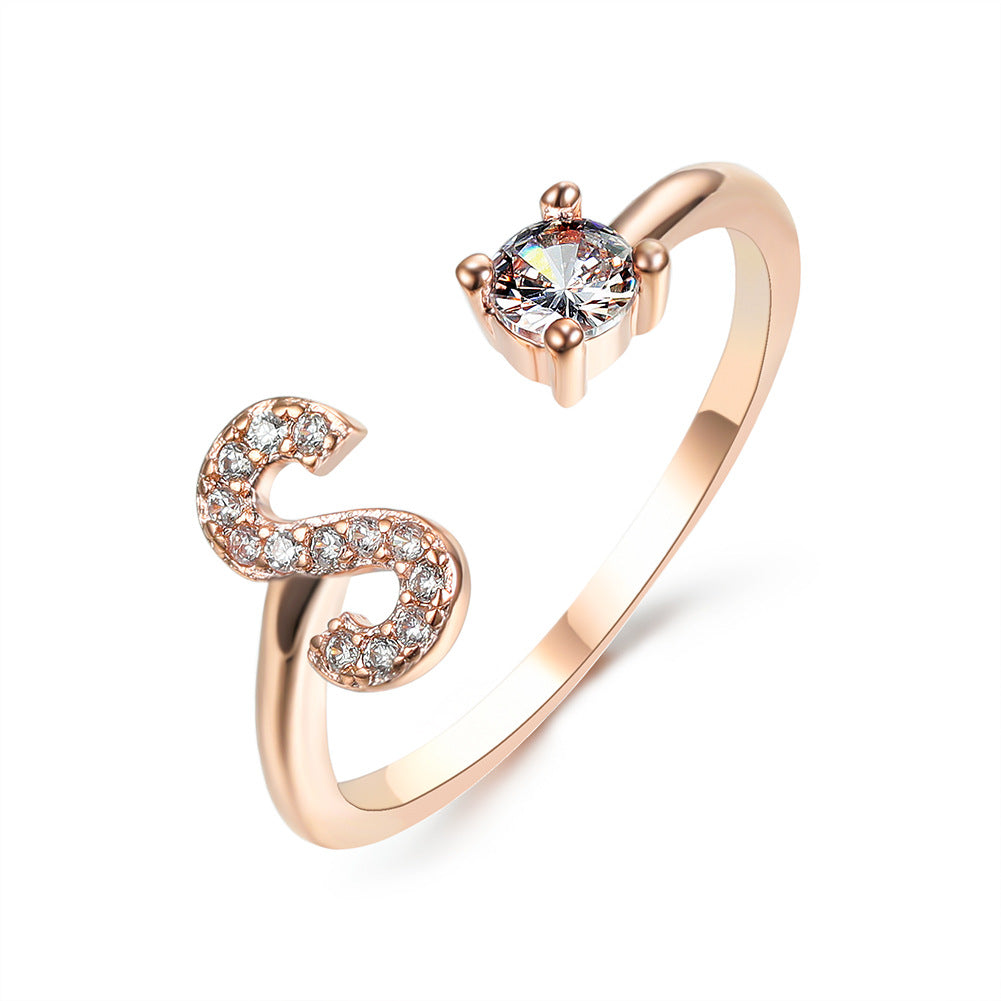 : Adjustable Initial Letter Ring