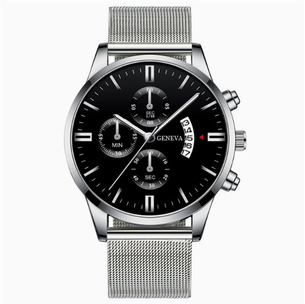 Fashion Luxury Luminous Mechanical Watch – Waterproof Steel Band Wristwatch