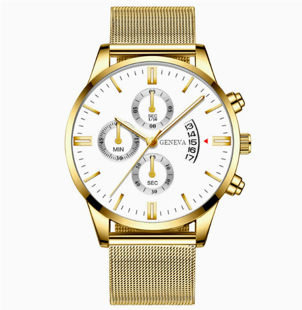 Fashion Luxury Luminous Mechanical Watch – Waterproof Steel Band Wristwatch