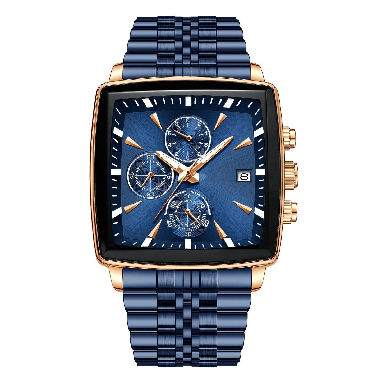 High-End Smart Men’s Business Watch – Multifunctional Waterproof Glow Wristwatch
