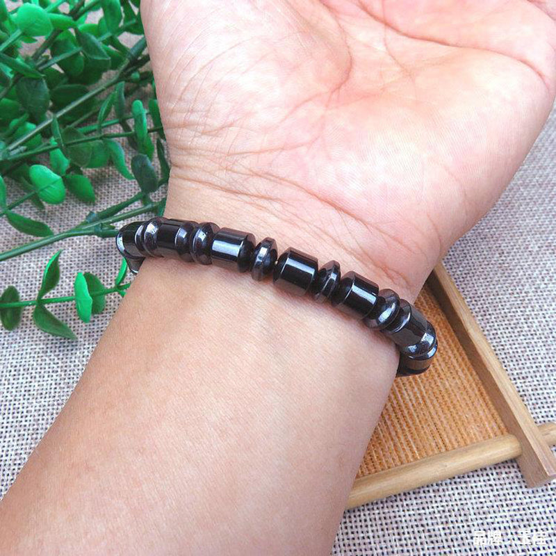Pentagram Stone Magnetic Therapy Bracelet – Pain Relief Health Jewelry
