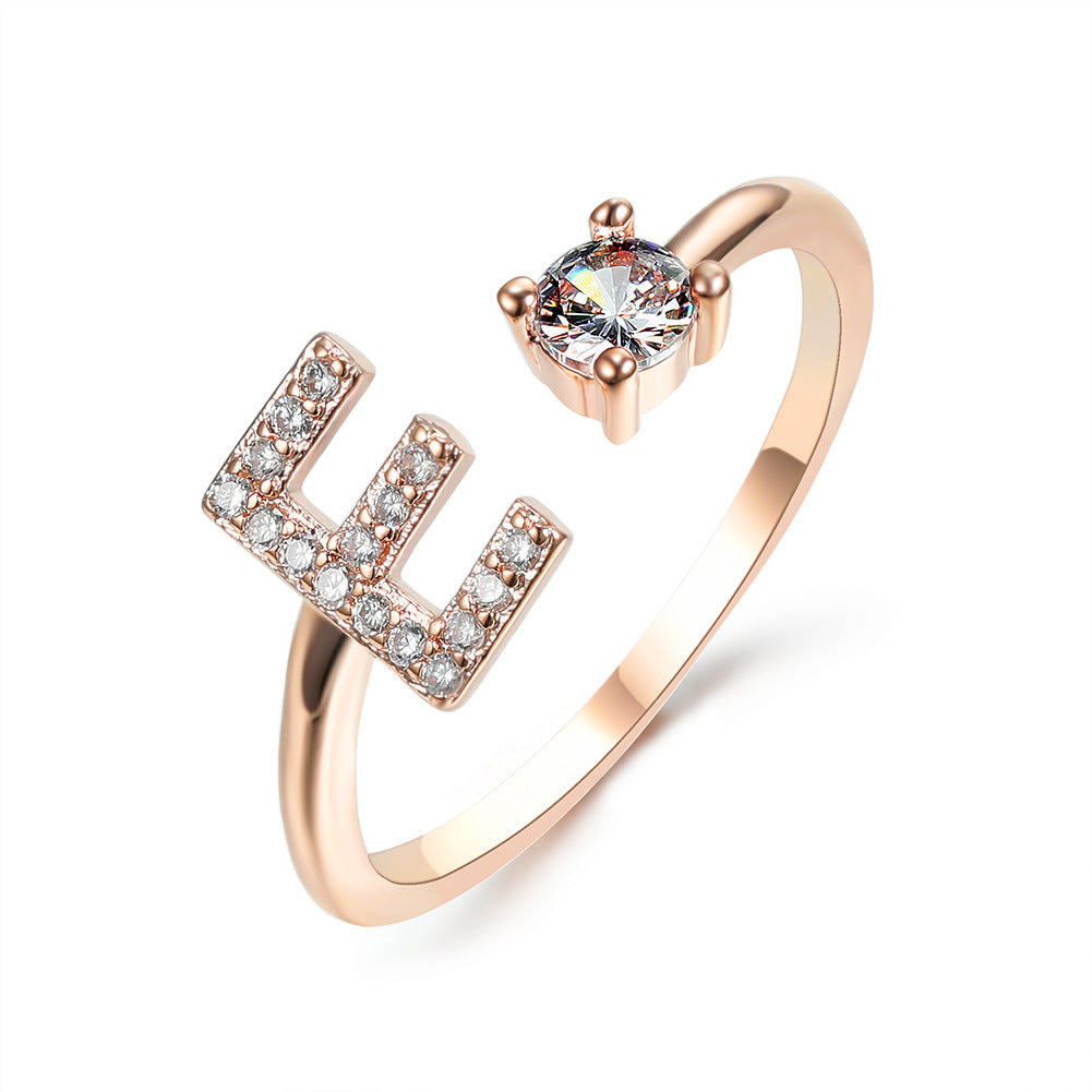 : Adjustable Initial Letter Ring