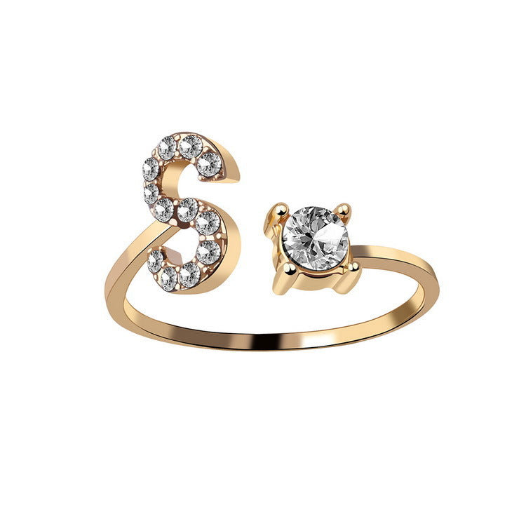 : Adjustable Initial Letter Ring