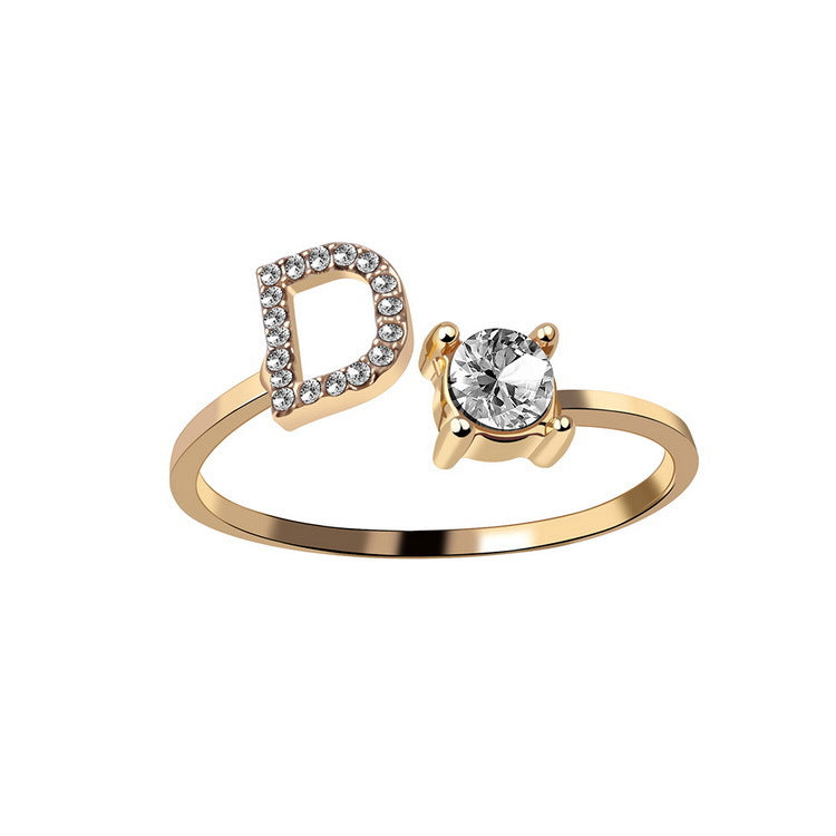 : Adjustable Initial Letter Ring