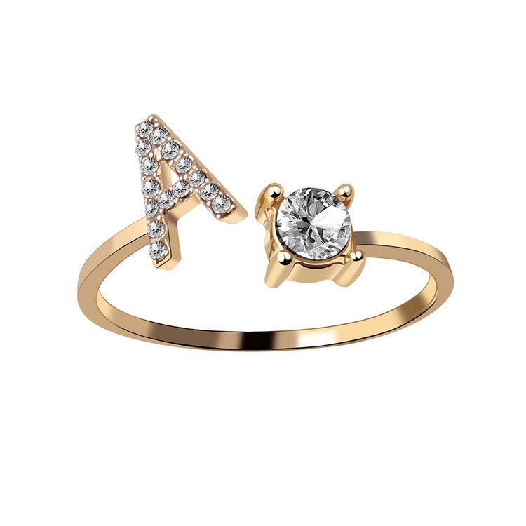 : Adjustable Initial Letter Ring