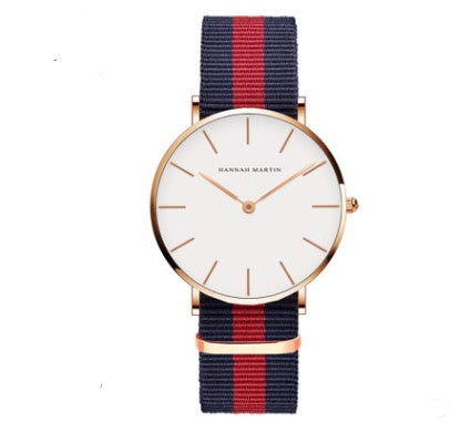 Ultra-Thin Quartz Watch – Waterproof Business Casual Black Belt Watch for Men & Women