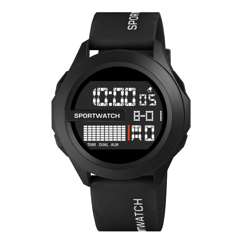Fashion Outdoor Multifunctional Sports Watch – Luminous Electronic Watch for Students