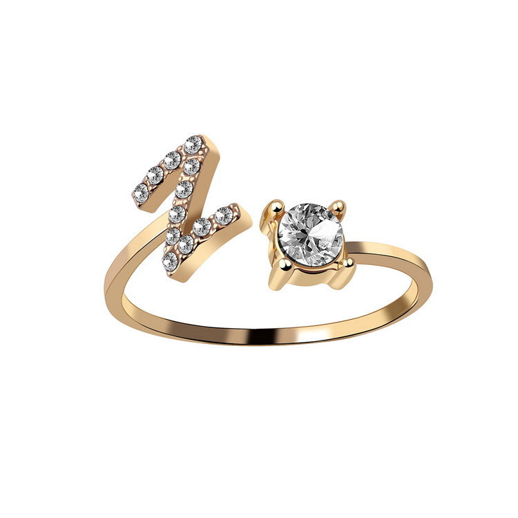 : Adjustable Initial Letter Ring