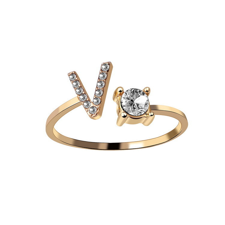 : Adjustable Initial Letter Ring