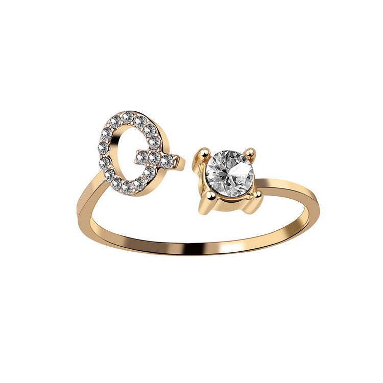 : Adjustable Initial Letter Ring