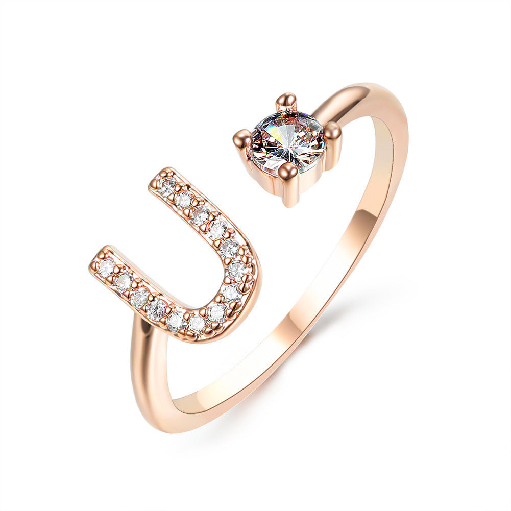 : Adjustable Initial Letter Ring
