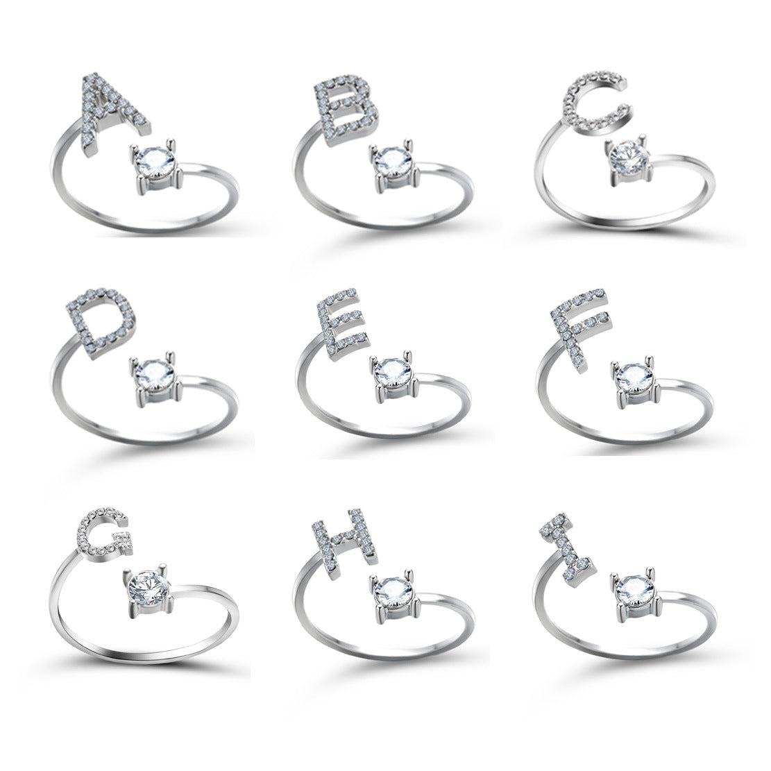 : Adjustable Initial Letter Ring