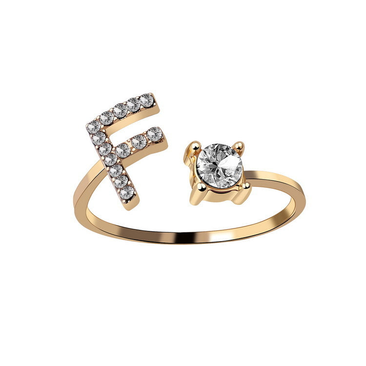 : Adjustable Initial Letter Ring