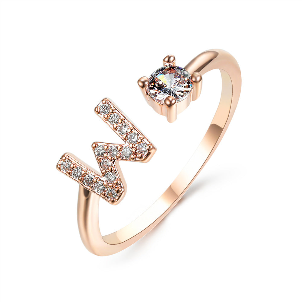 : Adjustable Initial Letter Ring