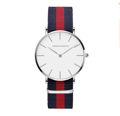 Ultra-Thin Quartz Watch – Waterproof Business Casual Black Belt Watch for Men & Women