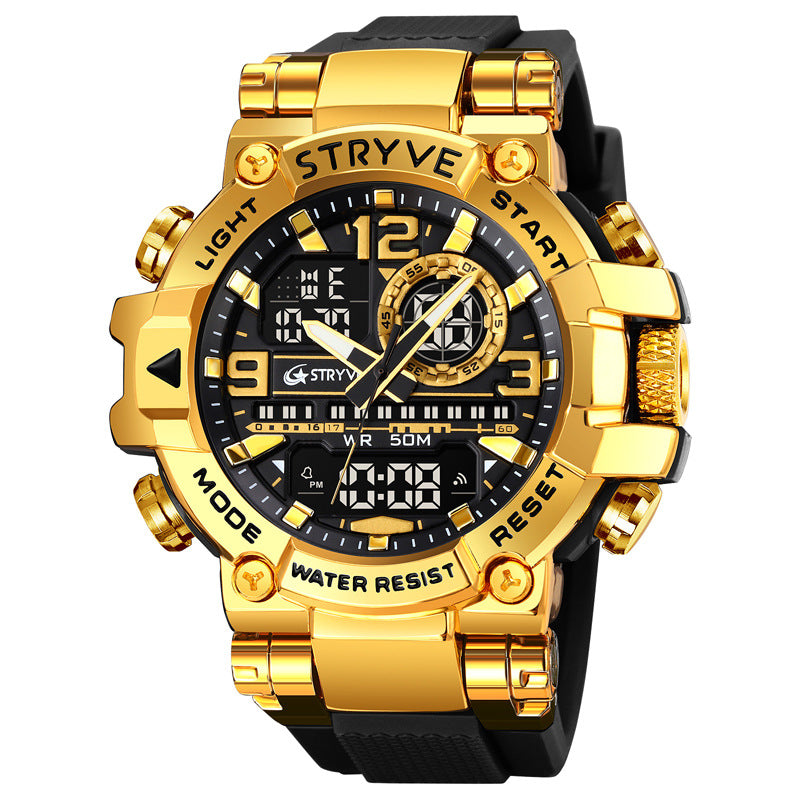 Sports Colorful Luminous Electronic Watch – Waterproof Multifunctional Student Watch