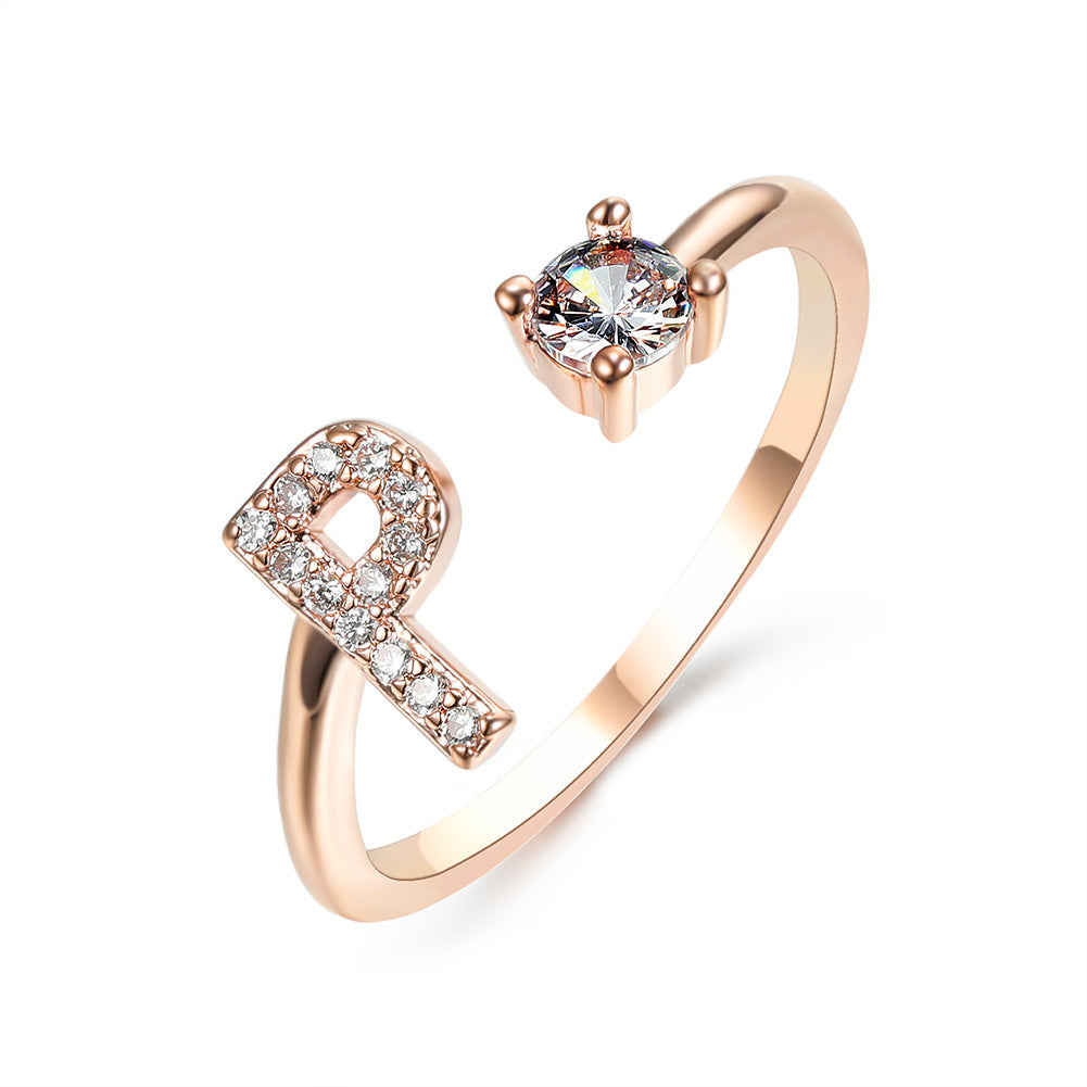 : Adjustable Initial Letter Ring