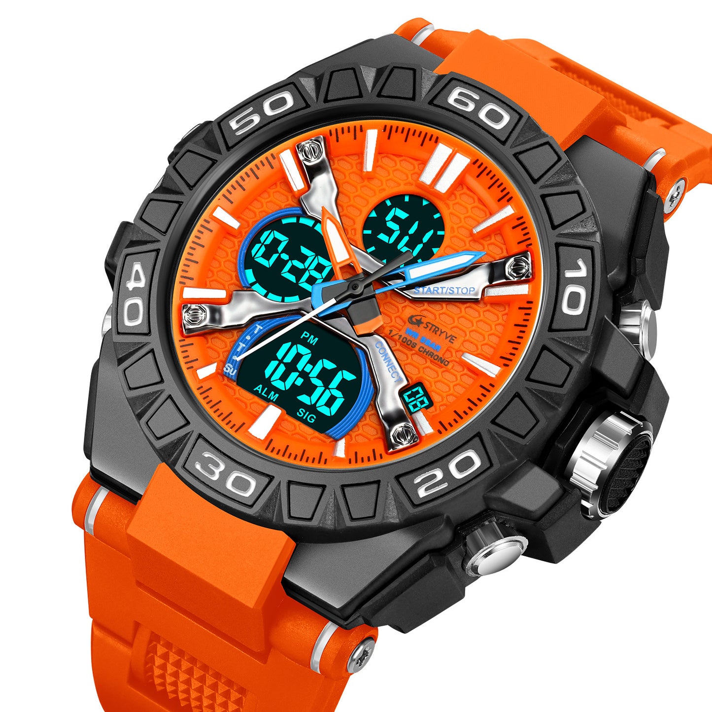 Sports Colorful Luminous Electronic Watch – Waterproof Multifunctional Student Watch
