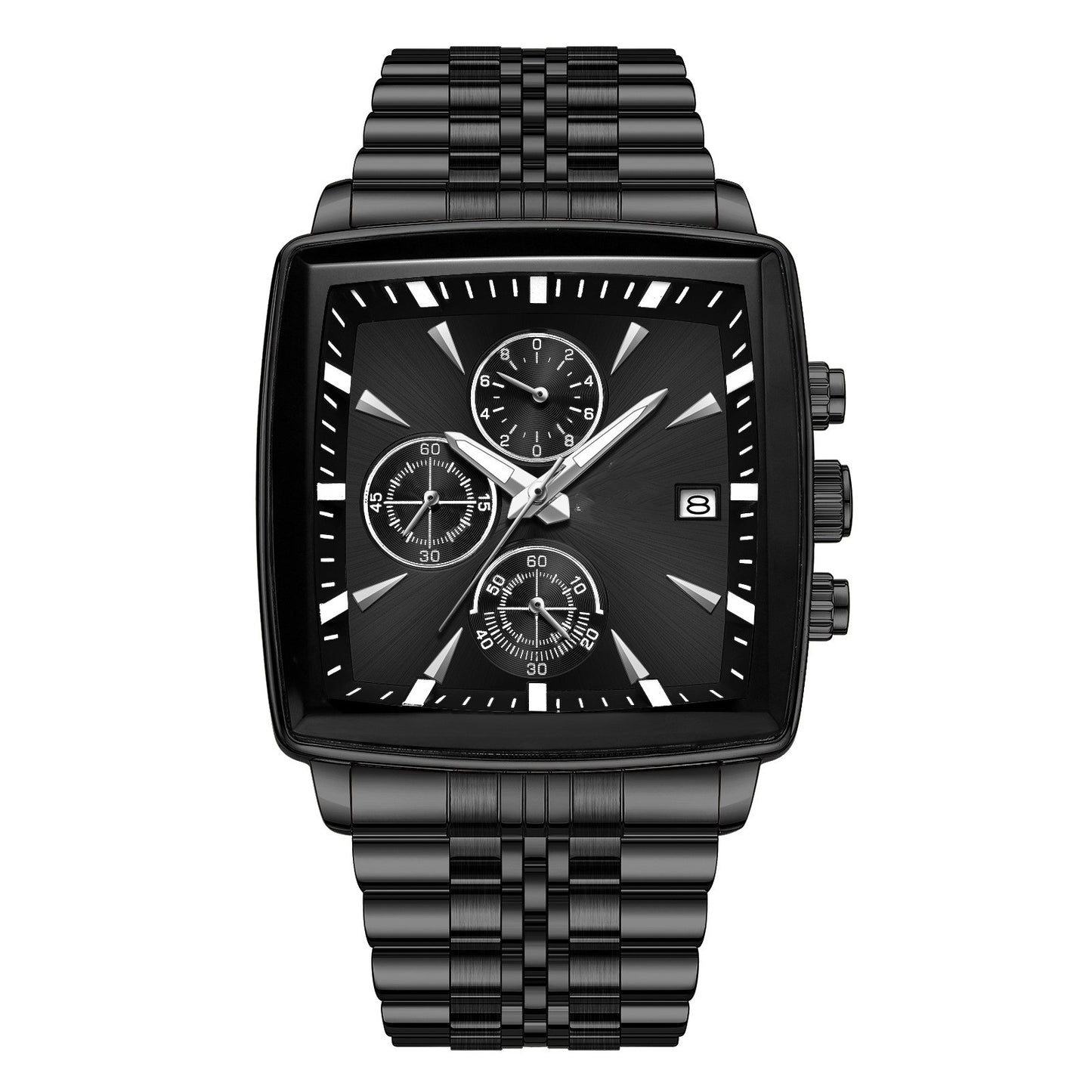 High-End Smart Men’s Business Watch – Multifunctional Waterproof Glow Wristwatch
