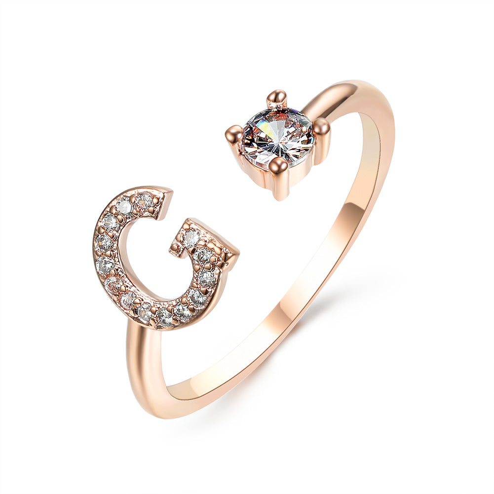 : Adjustable Initial Letter Ring