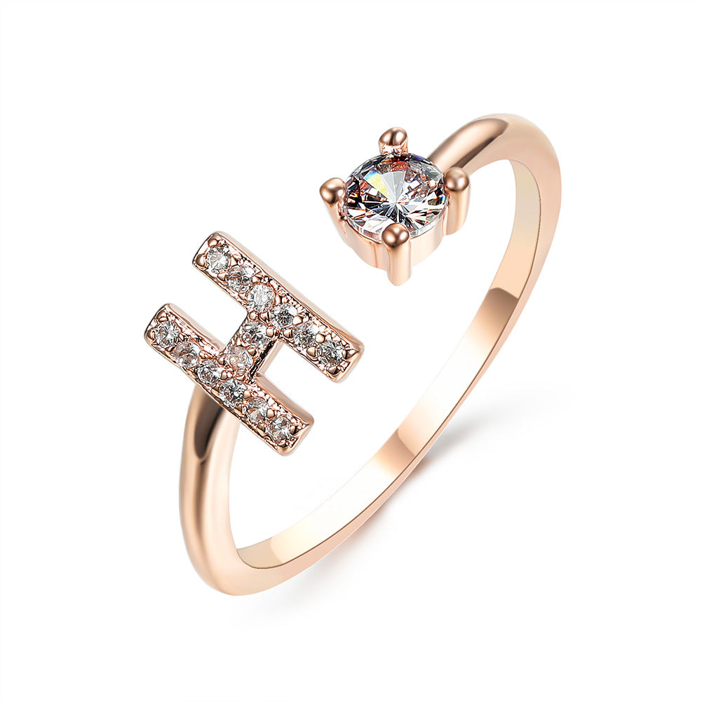 : Adjustable Initial Letter Ring