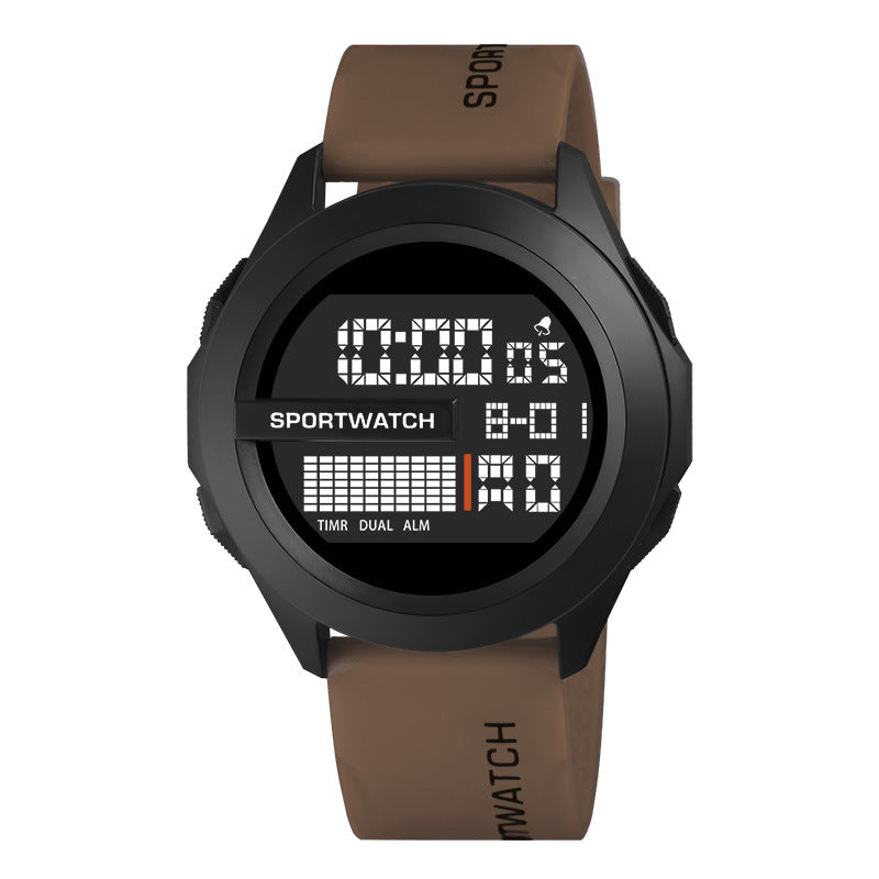 Fashion Outdoor Multifunctional Sports Watch – Luminous Electronic Watch for Students