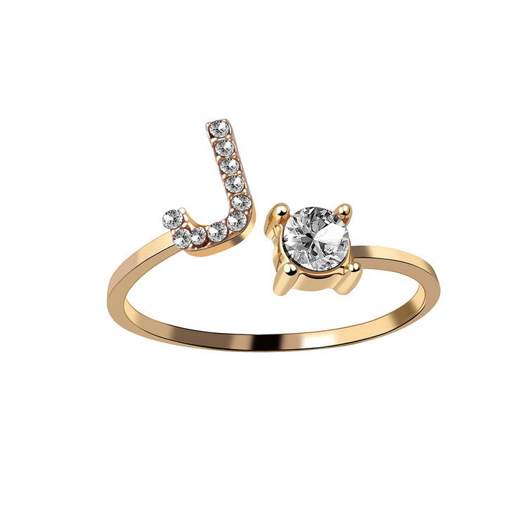 : Adjustable Initial Letter Ring