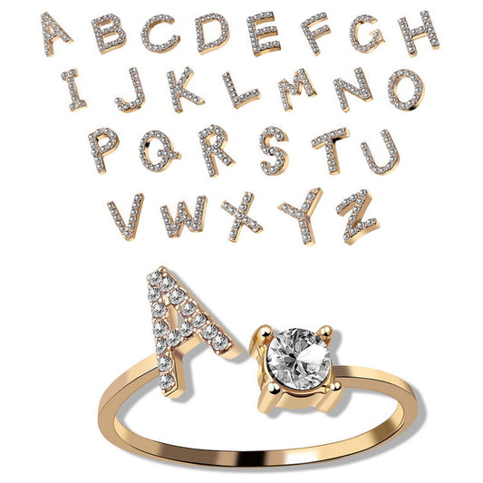 : Adjustable Initial Letter Ring