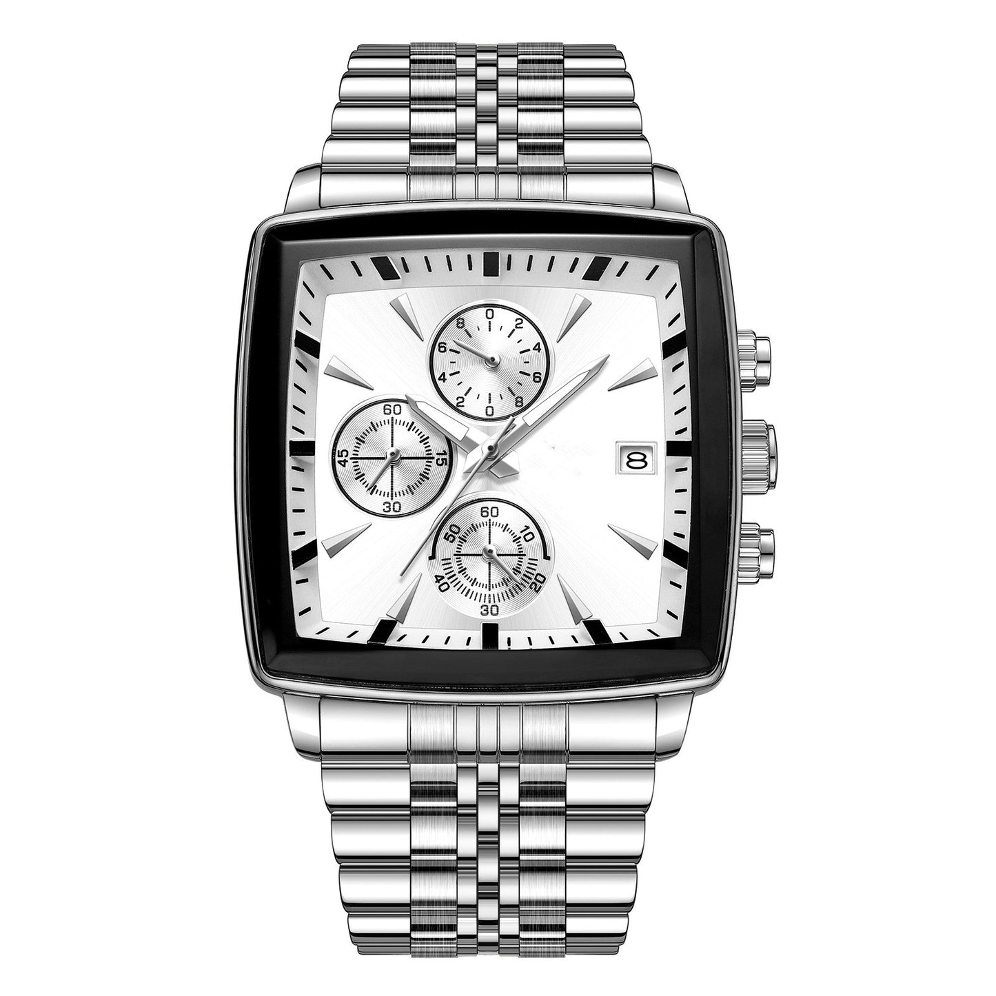 High-End Smart Men’s Business Watch – Multifunctional Waterproof Glow Wristwatch