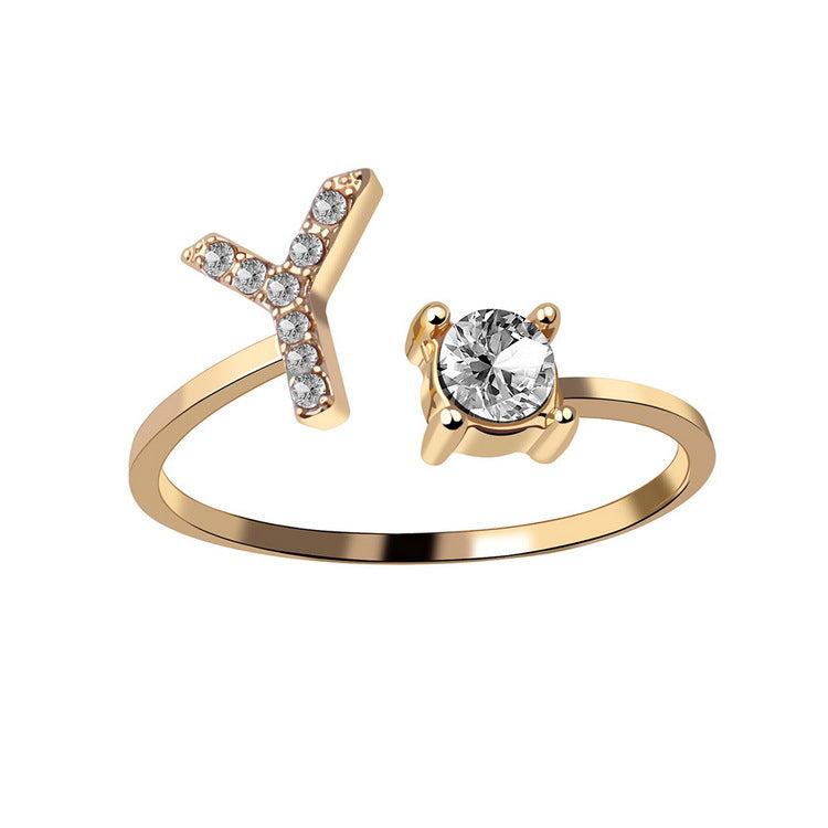 : Adjustable Initial Letter Ring