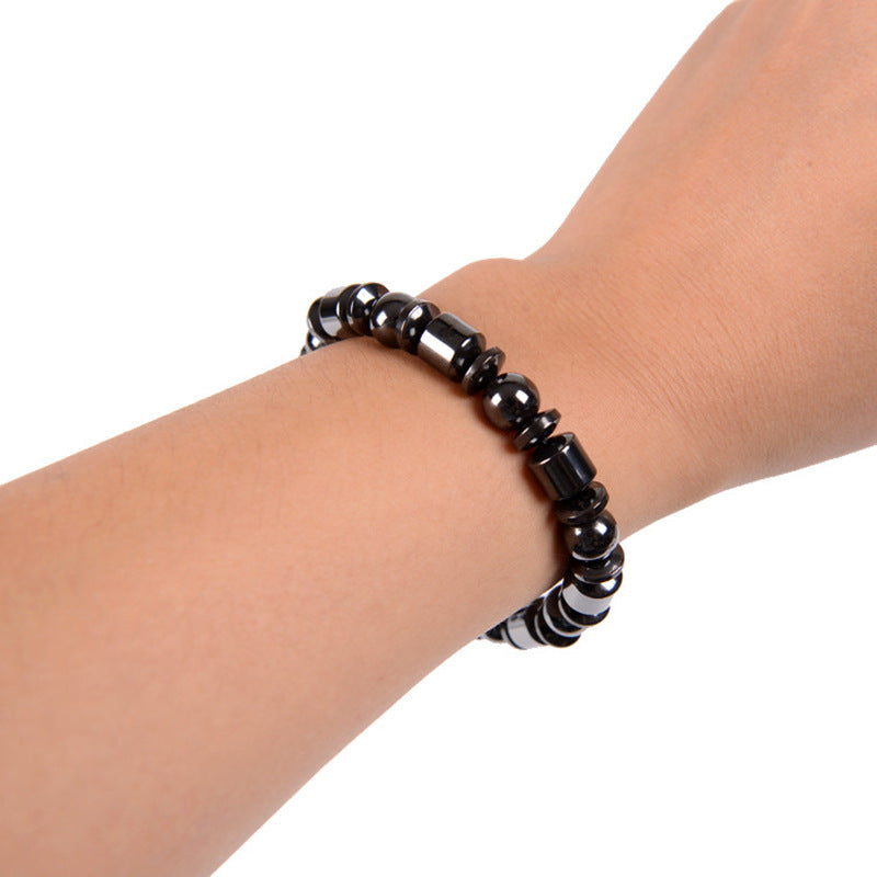 Pentagram Stone Magnetic Therapy Bracelet – Pain Relief Health Jewelry
