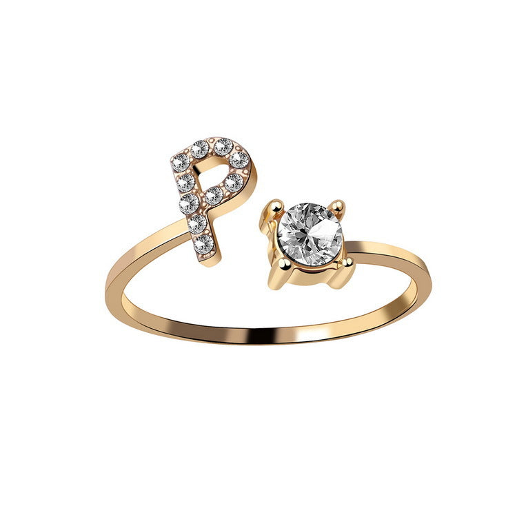 : Adjustable Initial Letter Ring