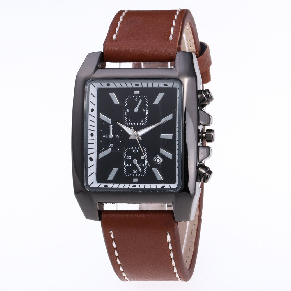 Men's Classic Quartz Watch – Elegant Everyday Wristwatch