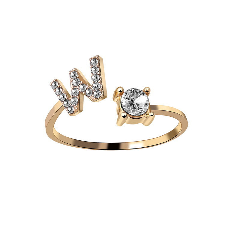 : Adjustable Initial Letter Ring