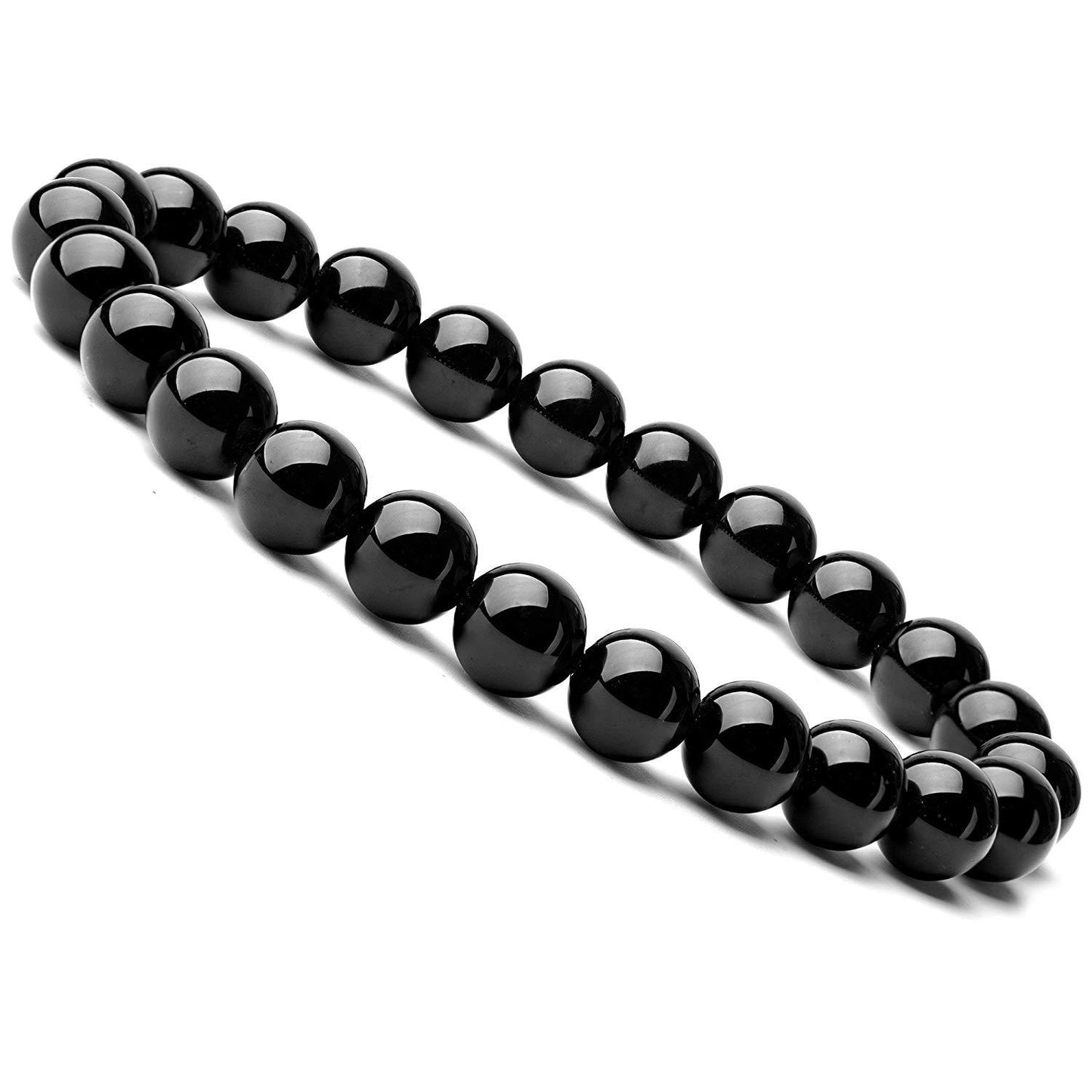Black Onyx Bracelet – Natural Stone Beaded Jewelry for Men & Women