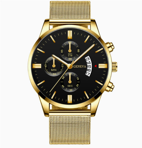 Fashion Luxury Luminous Mechanical Watch – Waterproof Steel Band Wristwatch