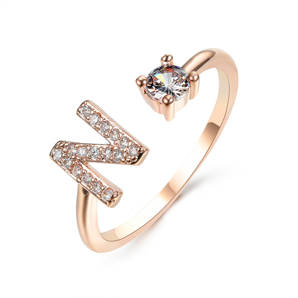 : Adjustable Initial Letter Ring