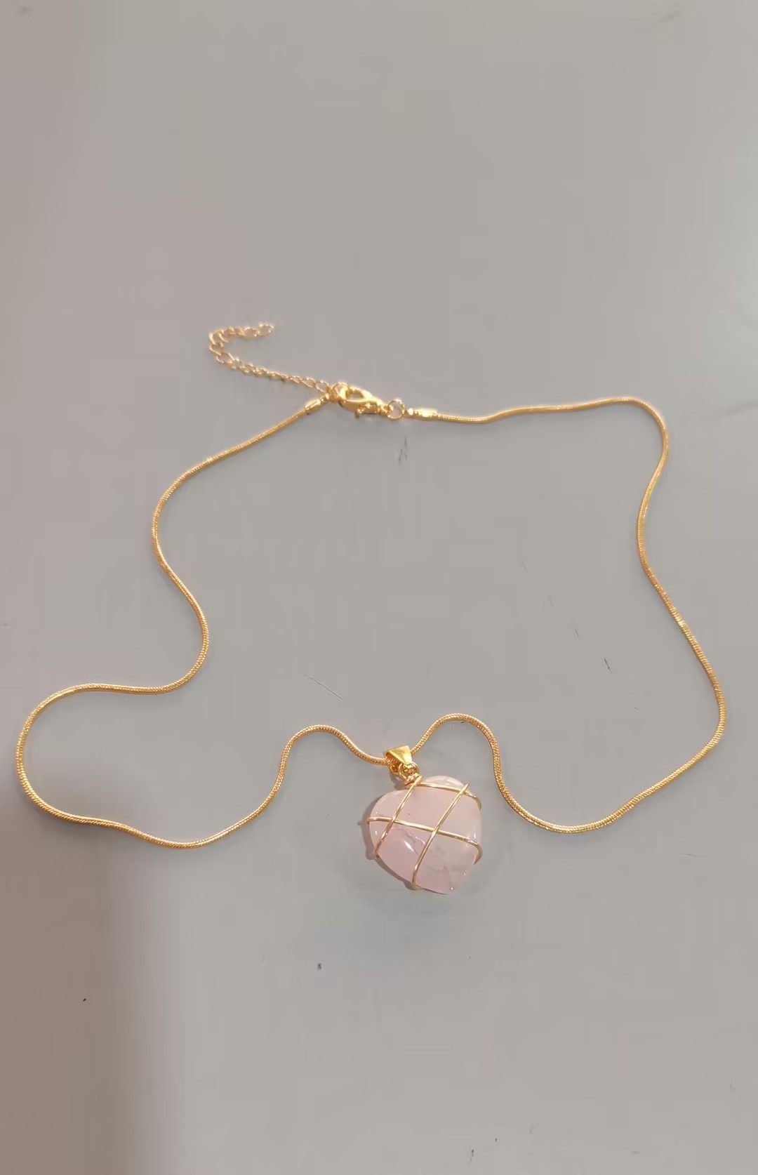 Moonstone Princess Love Necklace – Novelty Cartoon Jewelry for Girls