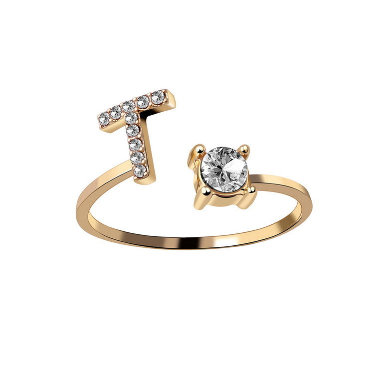 : Adjustable Initial Letter Ring