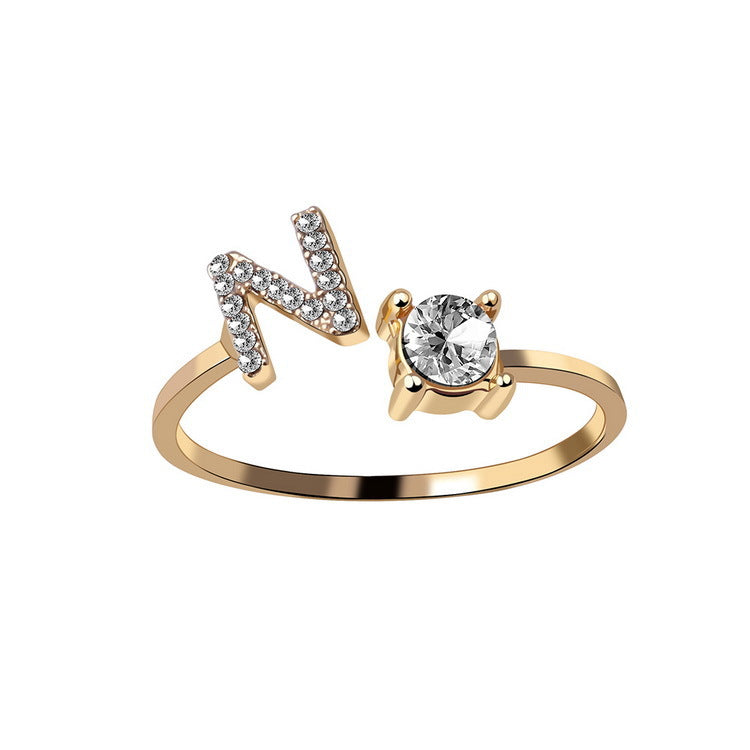 : Adjustable Initial Letter Ring