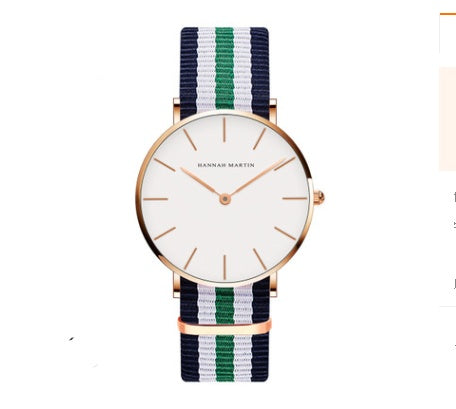 Ultra-Thin Quartz Watch – Waterproof Business Casual Black Belt Watch for Men & Women