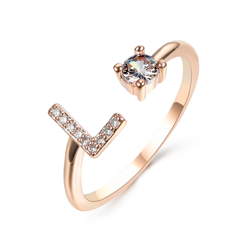 : Adjustable Initial Letter Ring