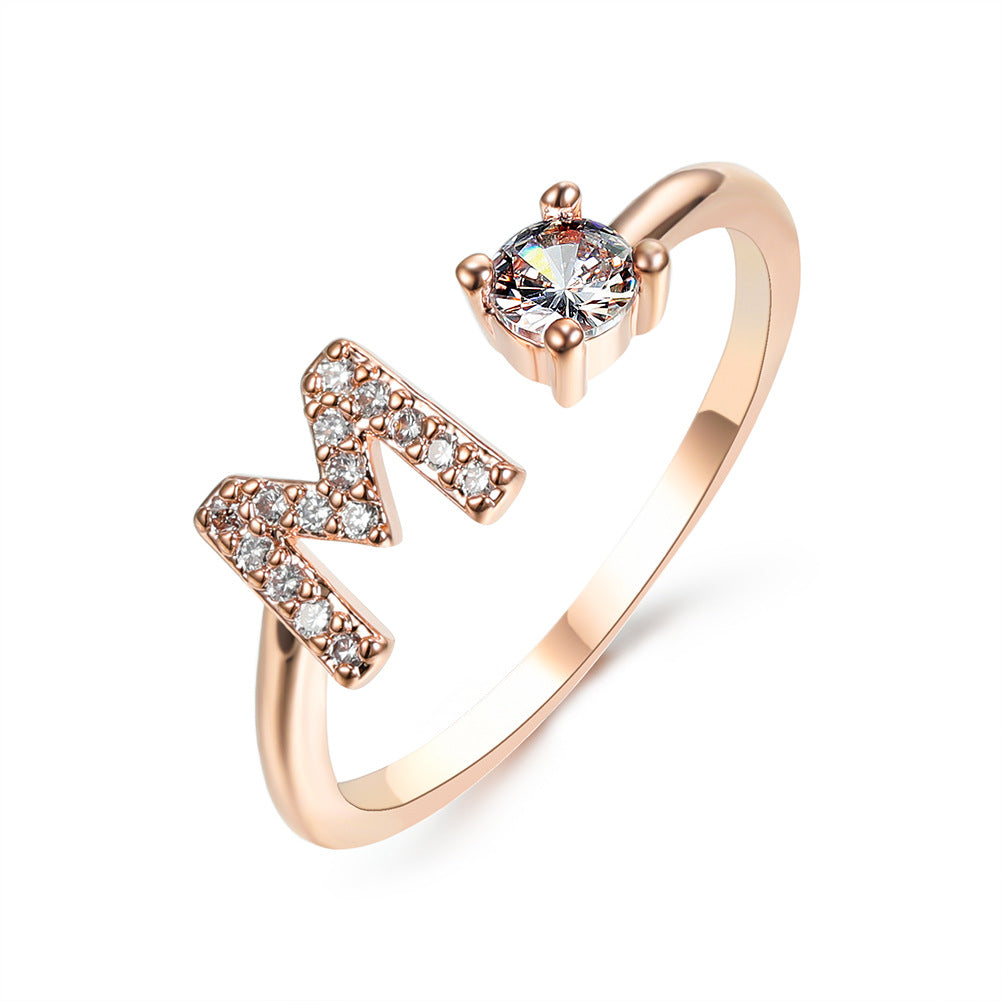 : Adjustable Initial Letter Ring