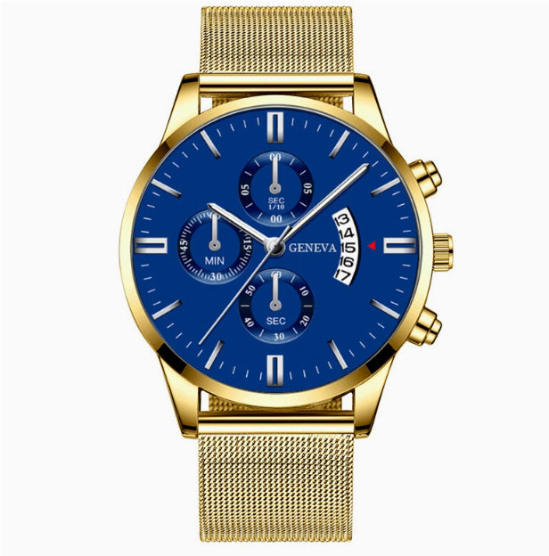 Fashion Luxury Luminous Mechanical Watch – Waterproof Steel Band Wristwatch