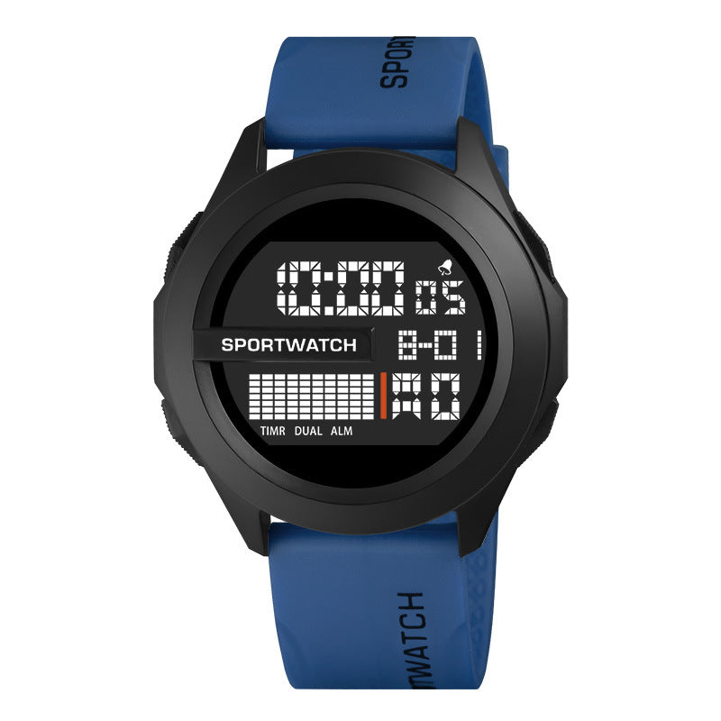 Fashion Outdoor Multifunctional Sports Watch – Luminous Electronic Watch for Students