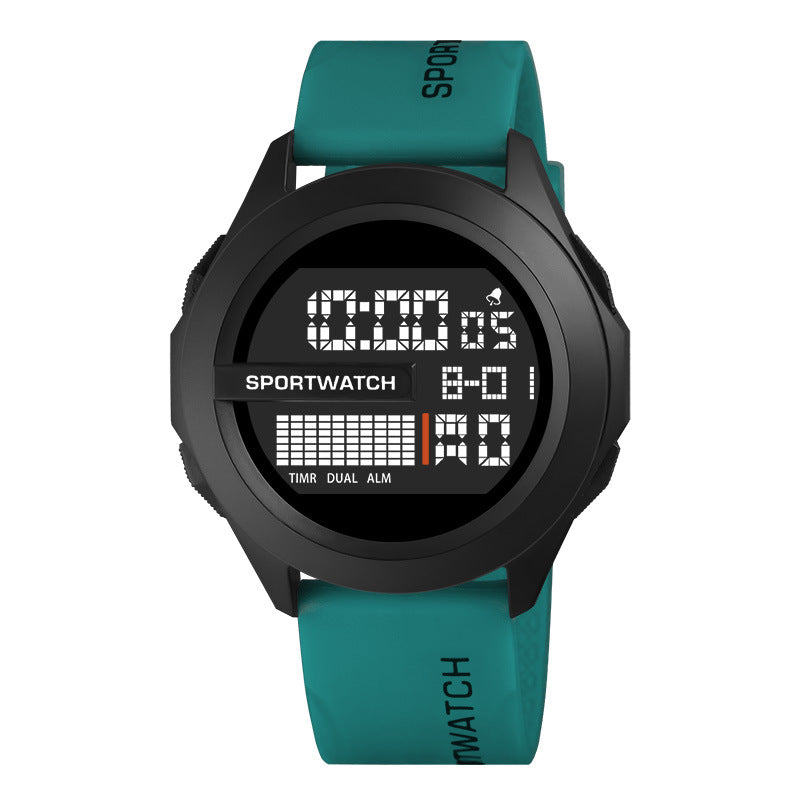 Fashion Outdoor Multifunctional Sports Watch – Luminous Electronic Watch for Students