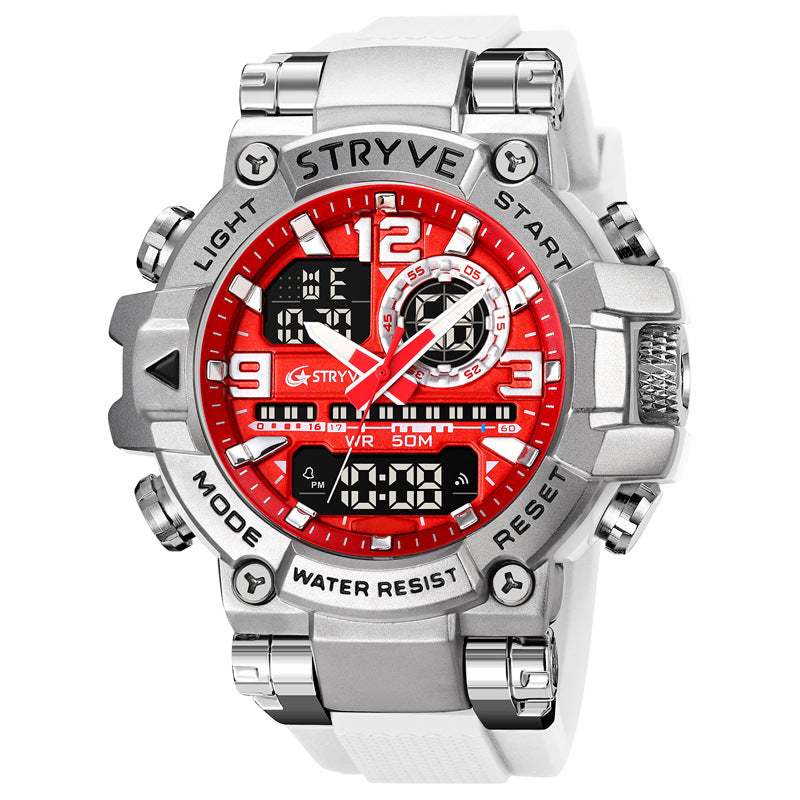 Sports Colorful Luminous Electronic Watch – Waterproof Multifunctional Student Watch