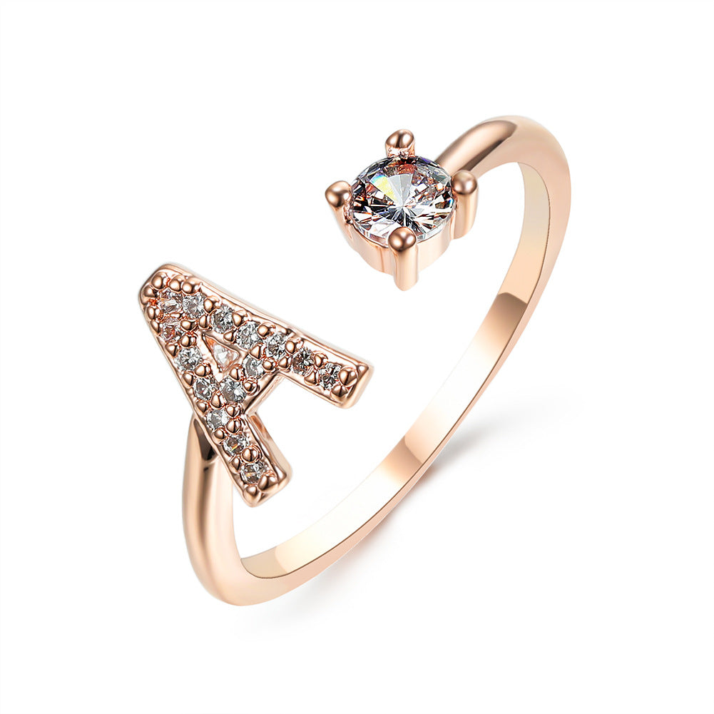 : Adjustable Initial Letter Ring