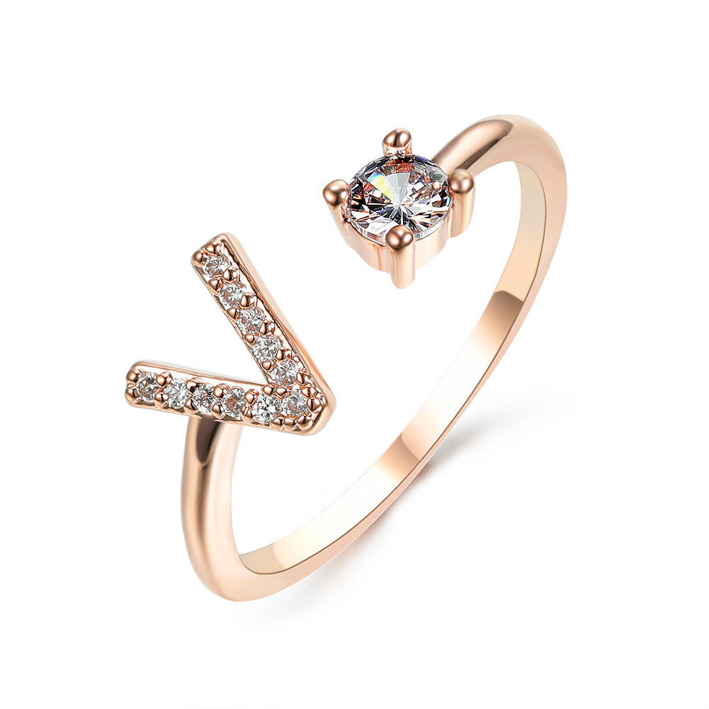 : Adjustable Initial Letter Ring