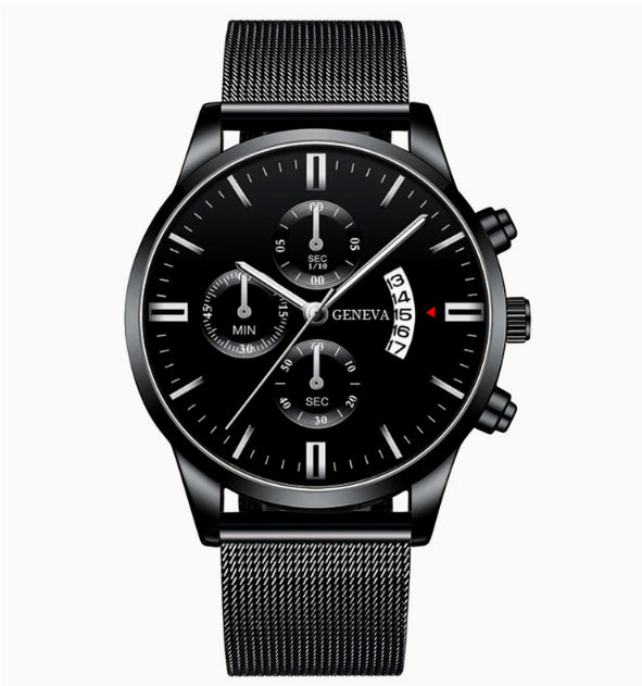 Fashion Luxury Luminous Mechanical Watch – Waterproof Steel Band Wristwatch